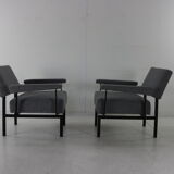 Pastoe three seater sofa and two fauteuils