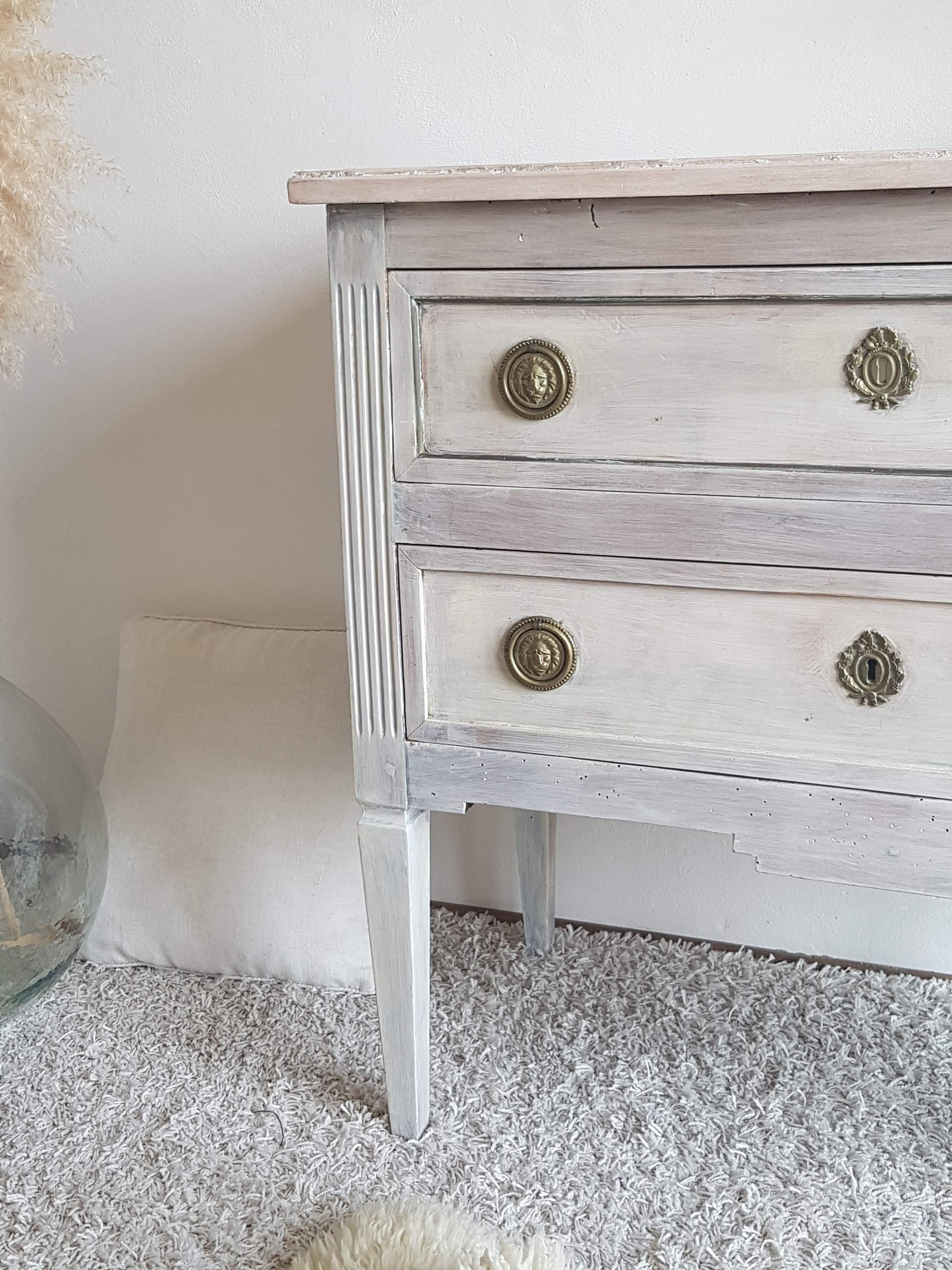 Old patinated dresser