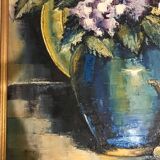 Huile sur toile signée Guy Vidal