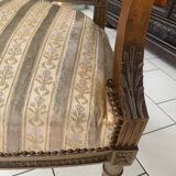 Paire fauteuil, style Louis XVI circa 1900