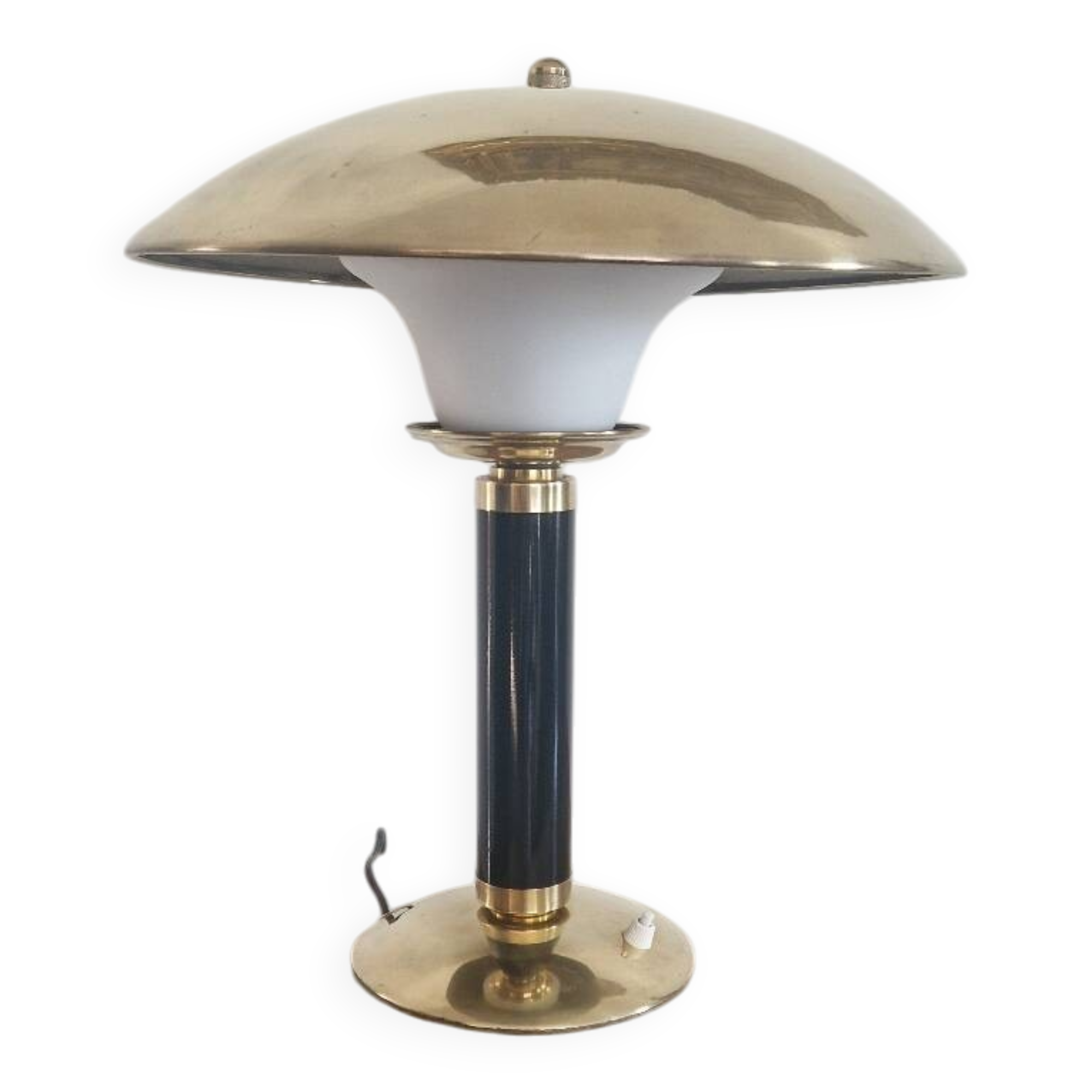 JUMO 350 Grand Luxe lamp - Brass and plexiglass - 1960s
