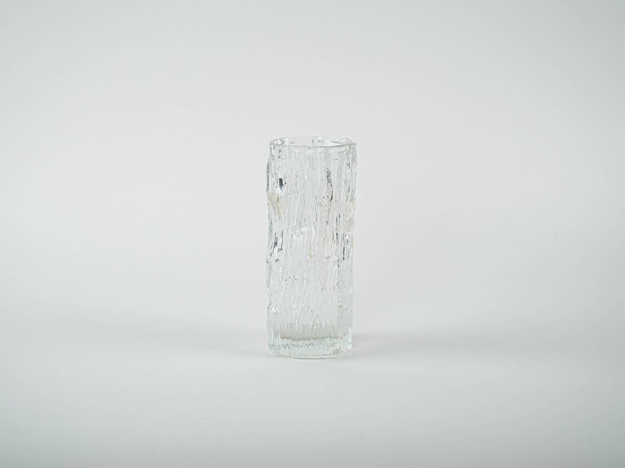 Avena glass vase, Finnish design, 1960s, designer: Tapio Wirkkala, manufact