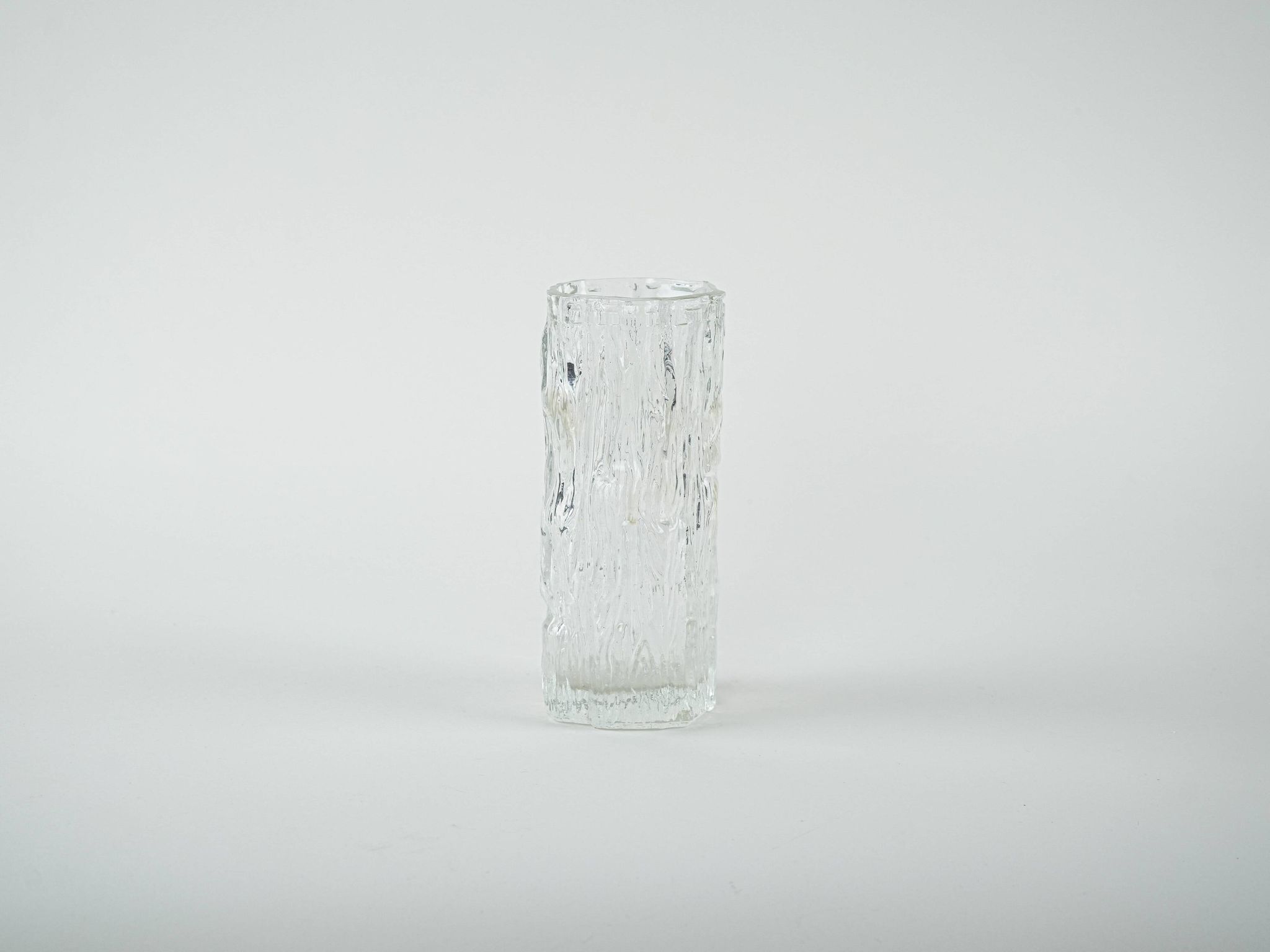 Avena glass vase, Finnish design, 1960s, designer: Tapio Wirkkala, manufact