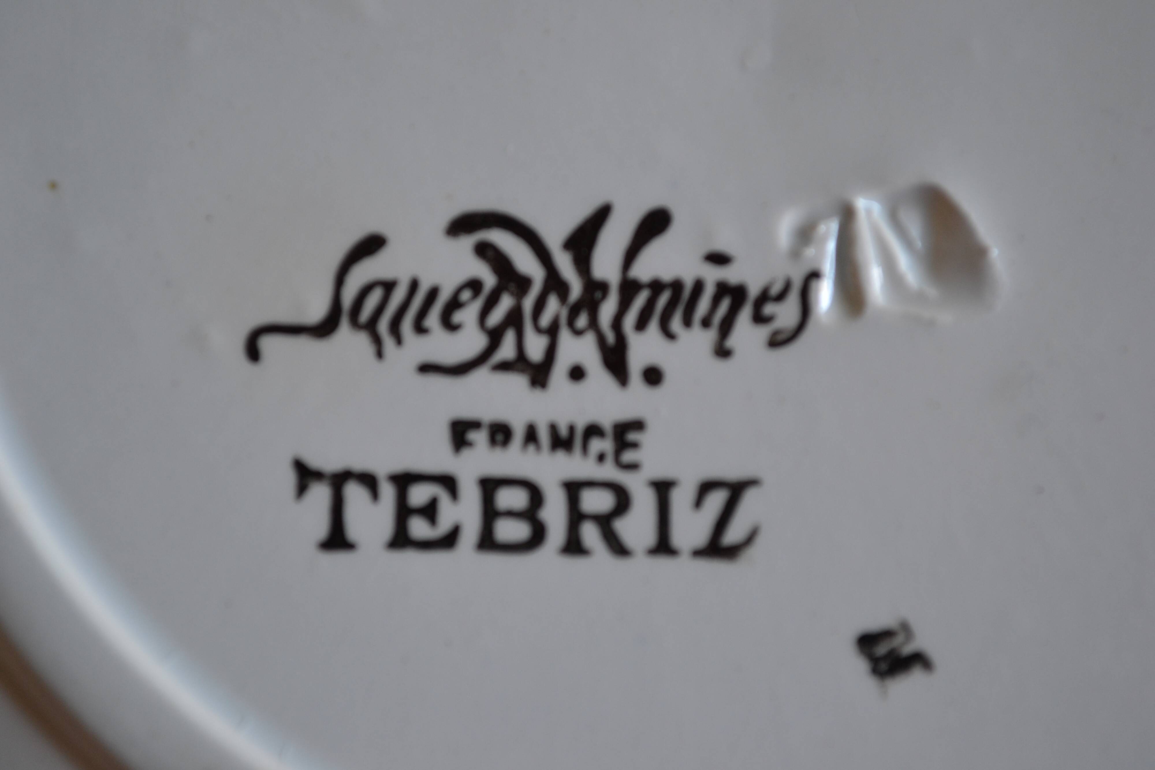 Sarreguemines Tabriz Set of 6 dessert plates