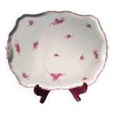 Plateau de presentation en porcelaine de limoges modele lise