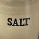 Vintage English stoneware salt cellar