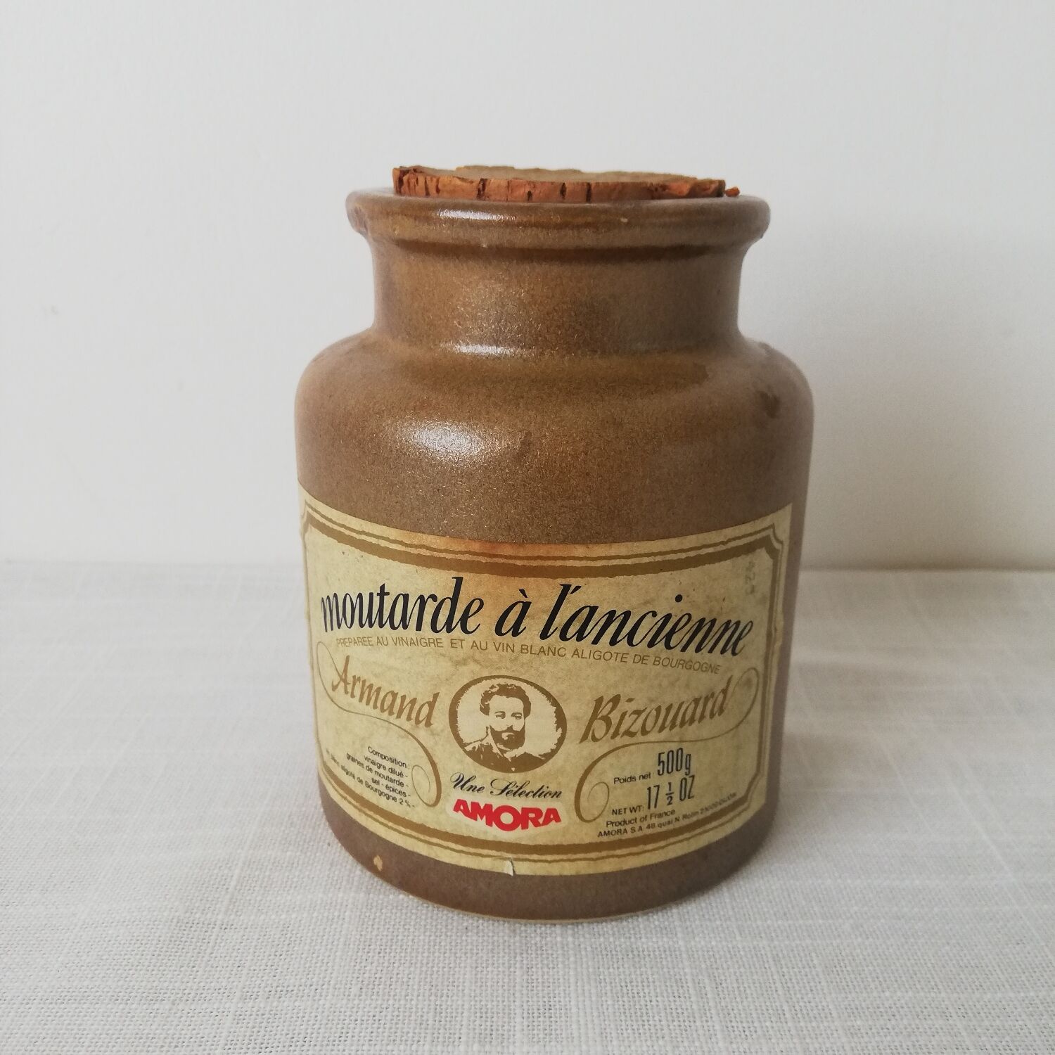 Pot grés moutardier
