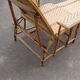 Wicker chaise longue
