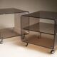 Paire de tables de  chevet Michel Dumas