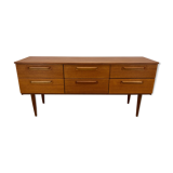 Mid century teak chest of drawers