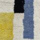 Berbere beni ouarain abstract wool rug 120 x 200 cm
