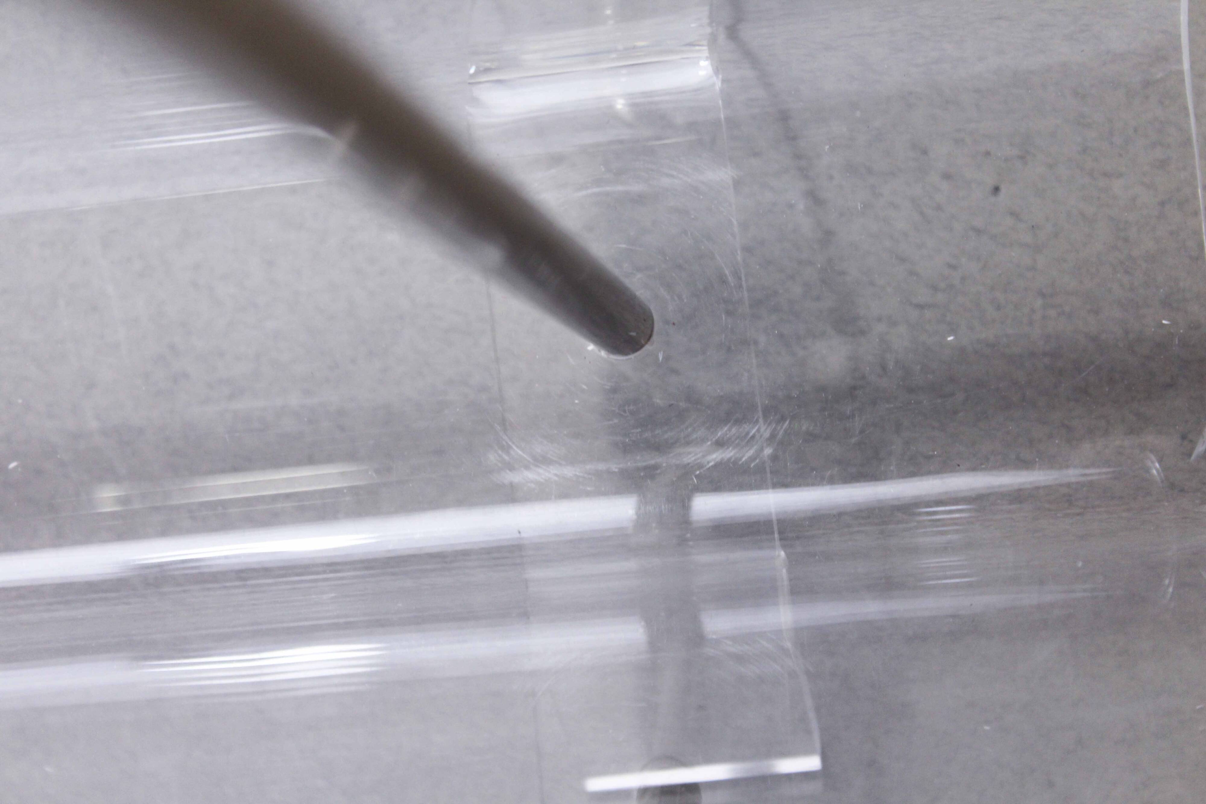 Plexiglass magazine holder