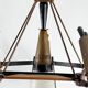 Mid-Century Modern sputnik chandelier, Italy 1950s