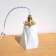 Lampe baladeuse vintage tulipe opaline et laiton