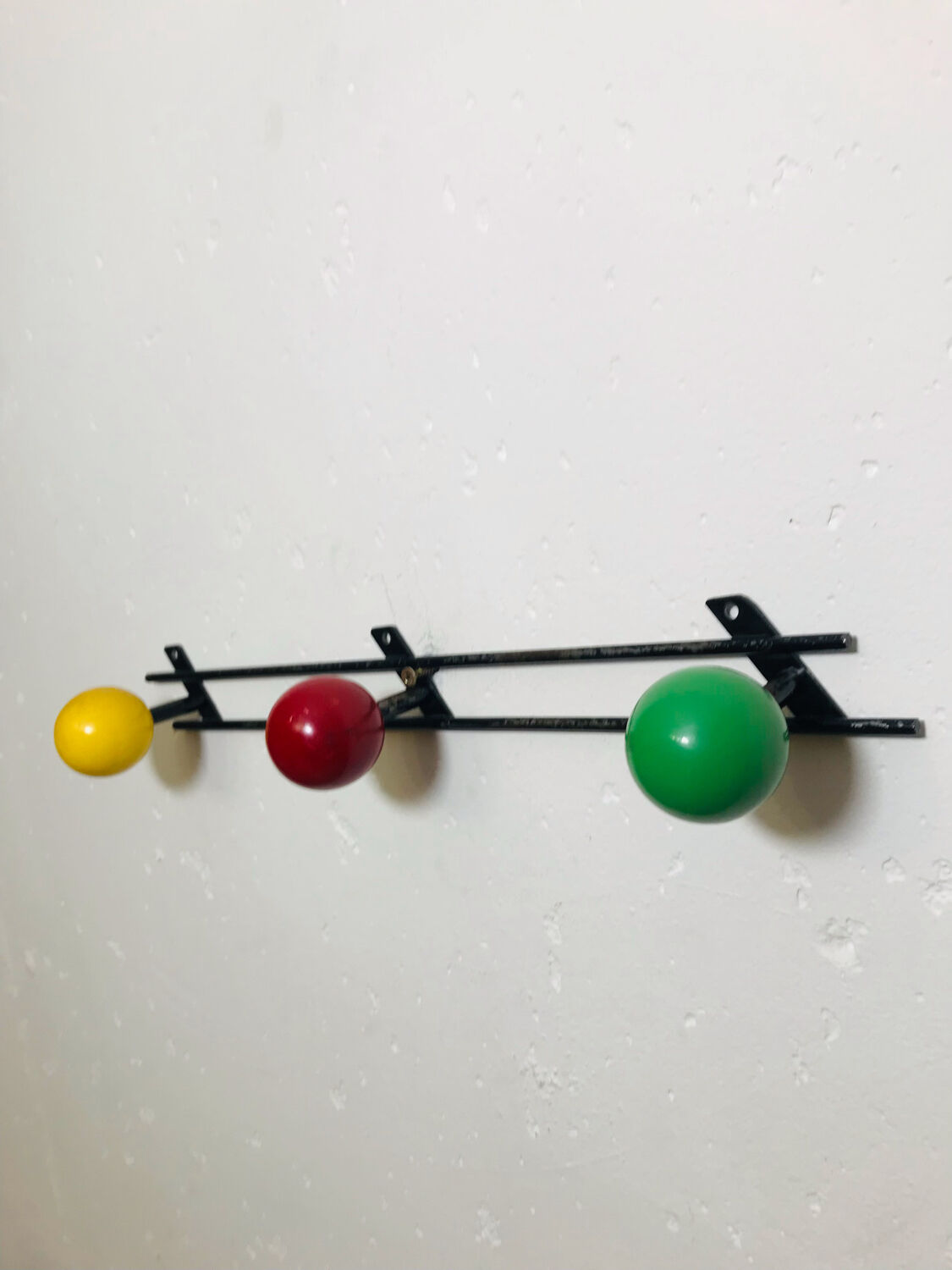 Porte-manteaux boules 1960