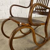 Art Nouveau Rocking Chair Model 824