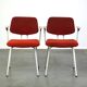 Lot de 2 chaises design vintage par Friso Kramer pour Ahrend de Cirkel fin des années 1960