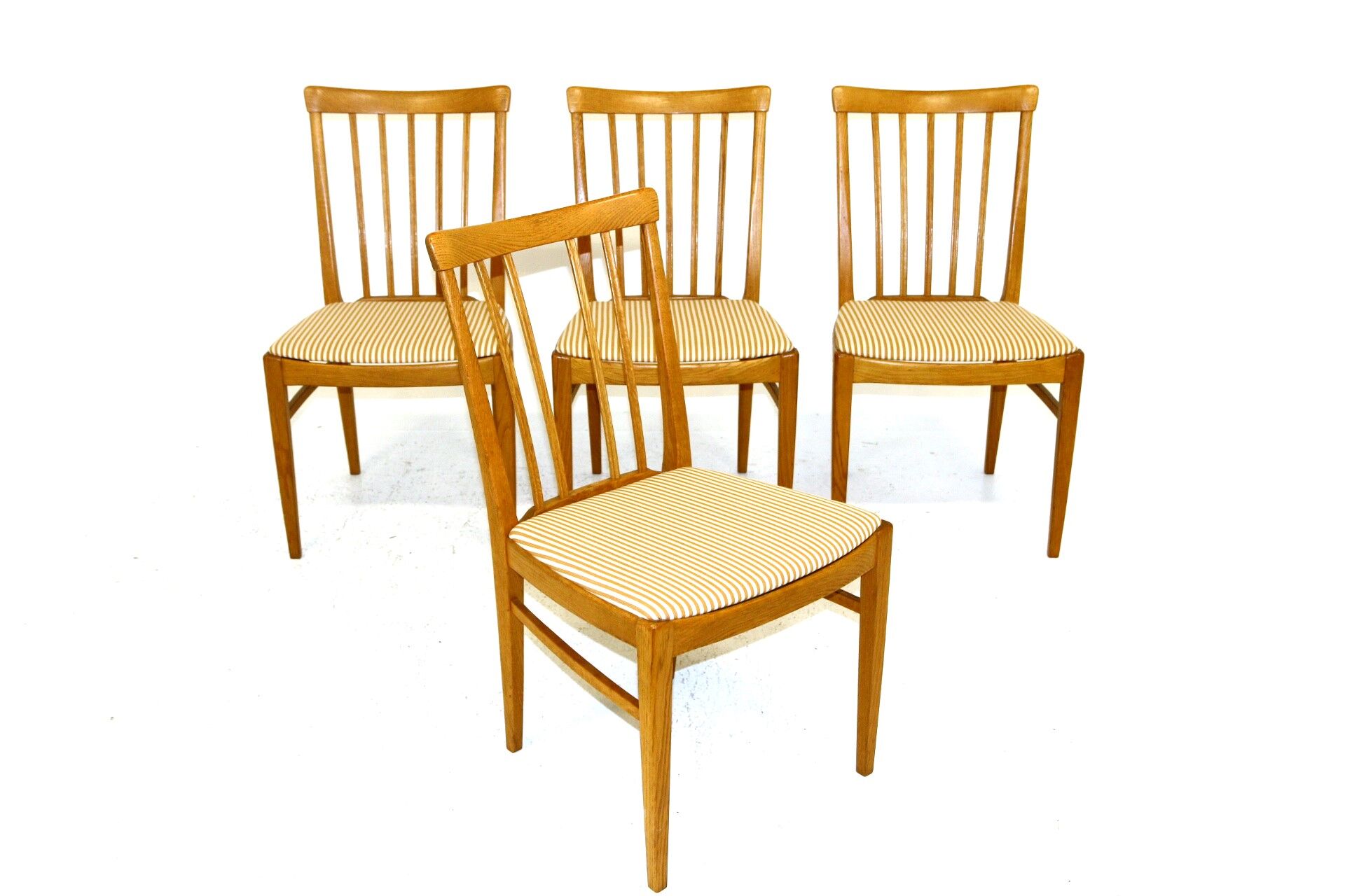 Set of 4 chairs "Hergården", Carl Malmsten., Sweden, 1970