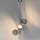 Suspension 3 globes Space age