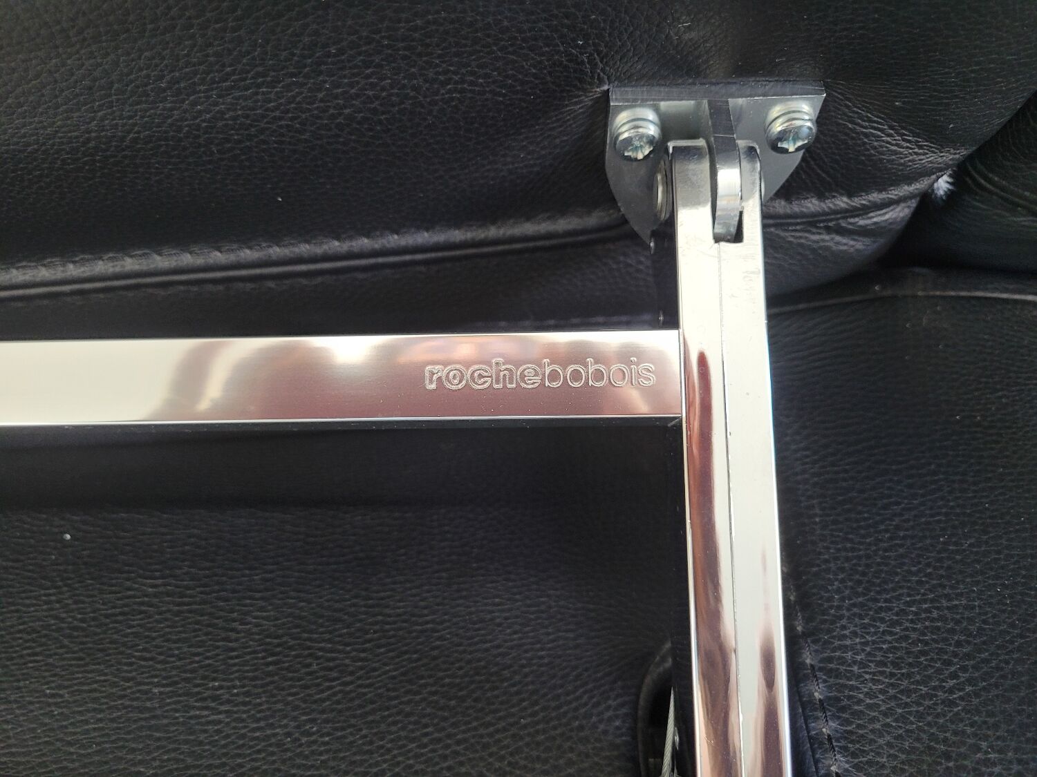 3-seater leather sofa