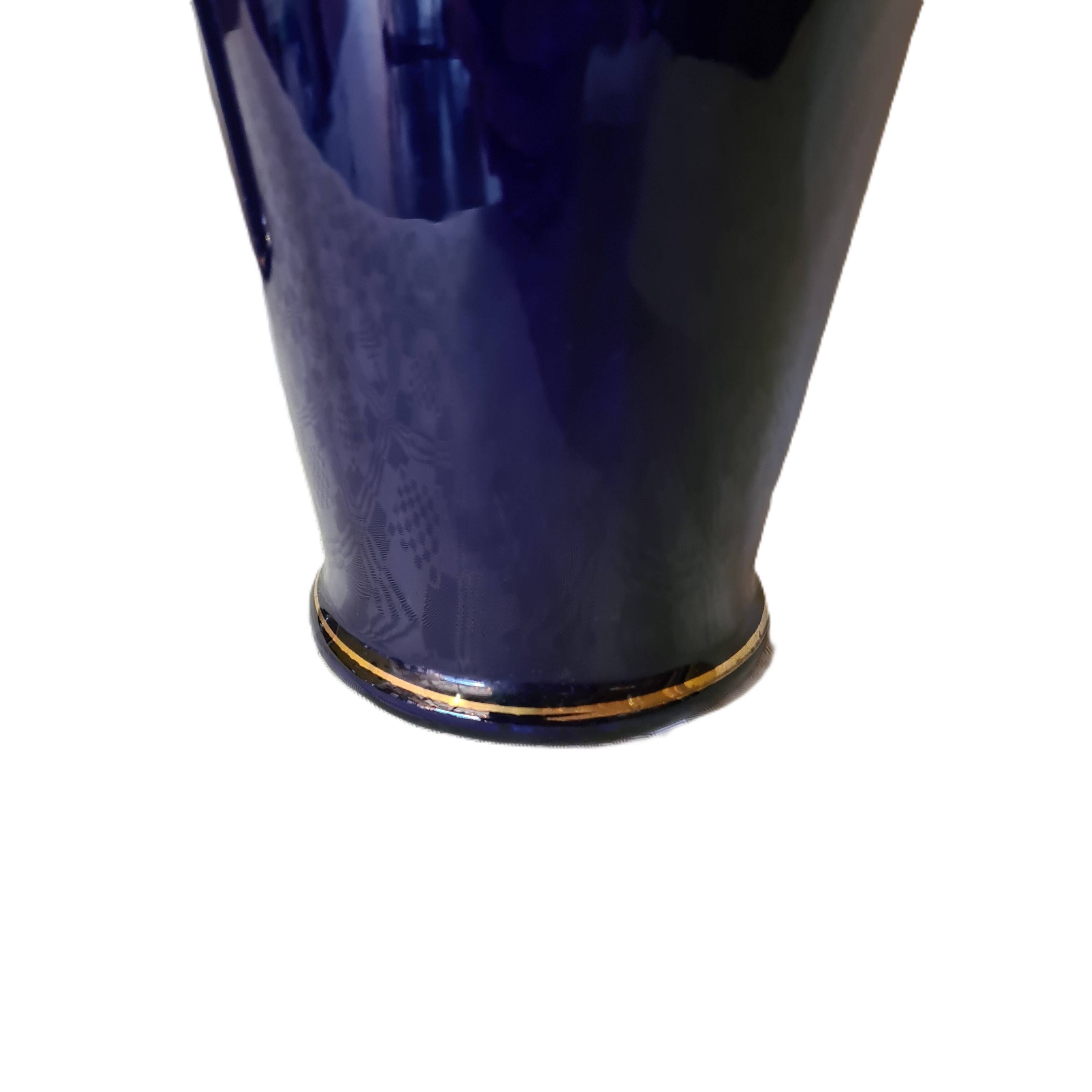 French Art Nouveau Ceramic Vases Louis Gueule Vierzon, Early 20th Century