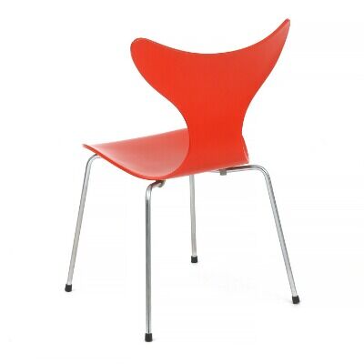 Arne Jacobsen set of 8 chairs "the Lily" model 3108