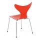 Ensemble de 8 chaises "the Lily" modèle 3108 Arne Jacobsen