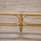 Bamboo and Vienna Straw Double Bed, 1980s