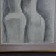 Gérard Ramon, sculptural forms, pencil drawing