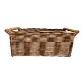 Large vintage retro wicker basket