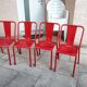 Chaises tolix modèle T4