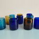 Set of 10 mouth-blown glasses – Contemporary French craftsmanship – Multic