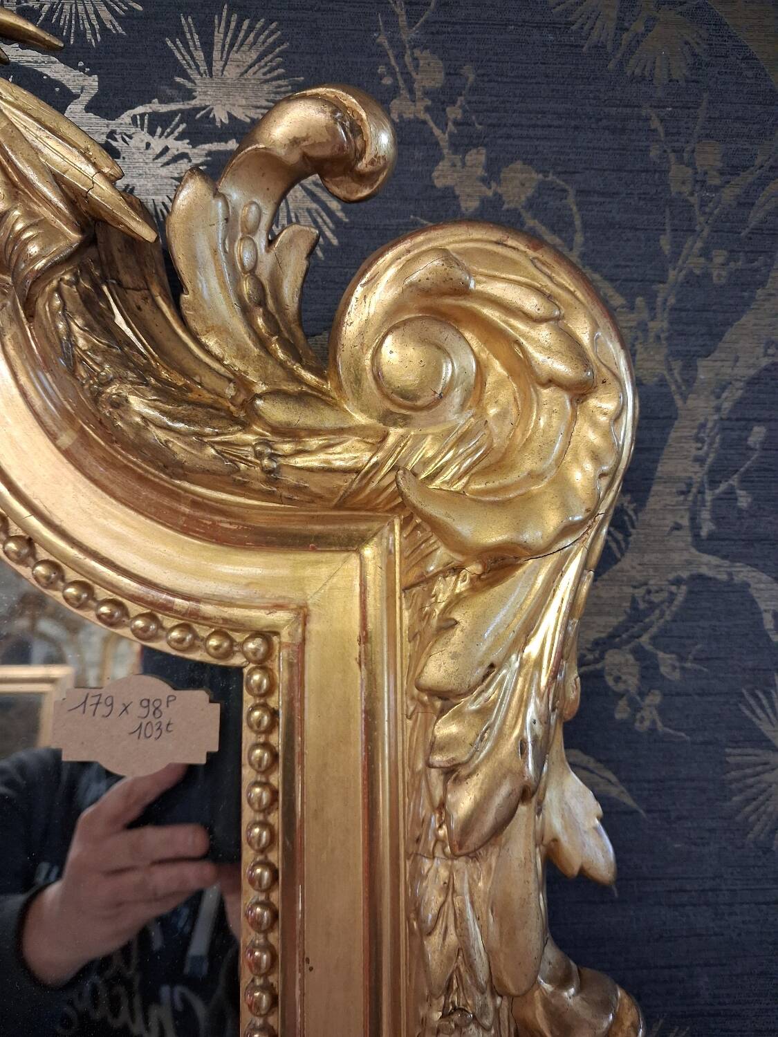 Napoleon III mirror 179x 103