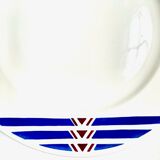 Flat oval Badonviller model Stella