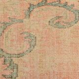 6x9 Vintage Peach Orange Rug, 175x270Cm