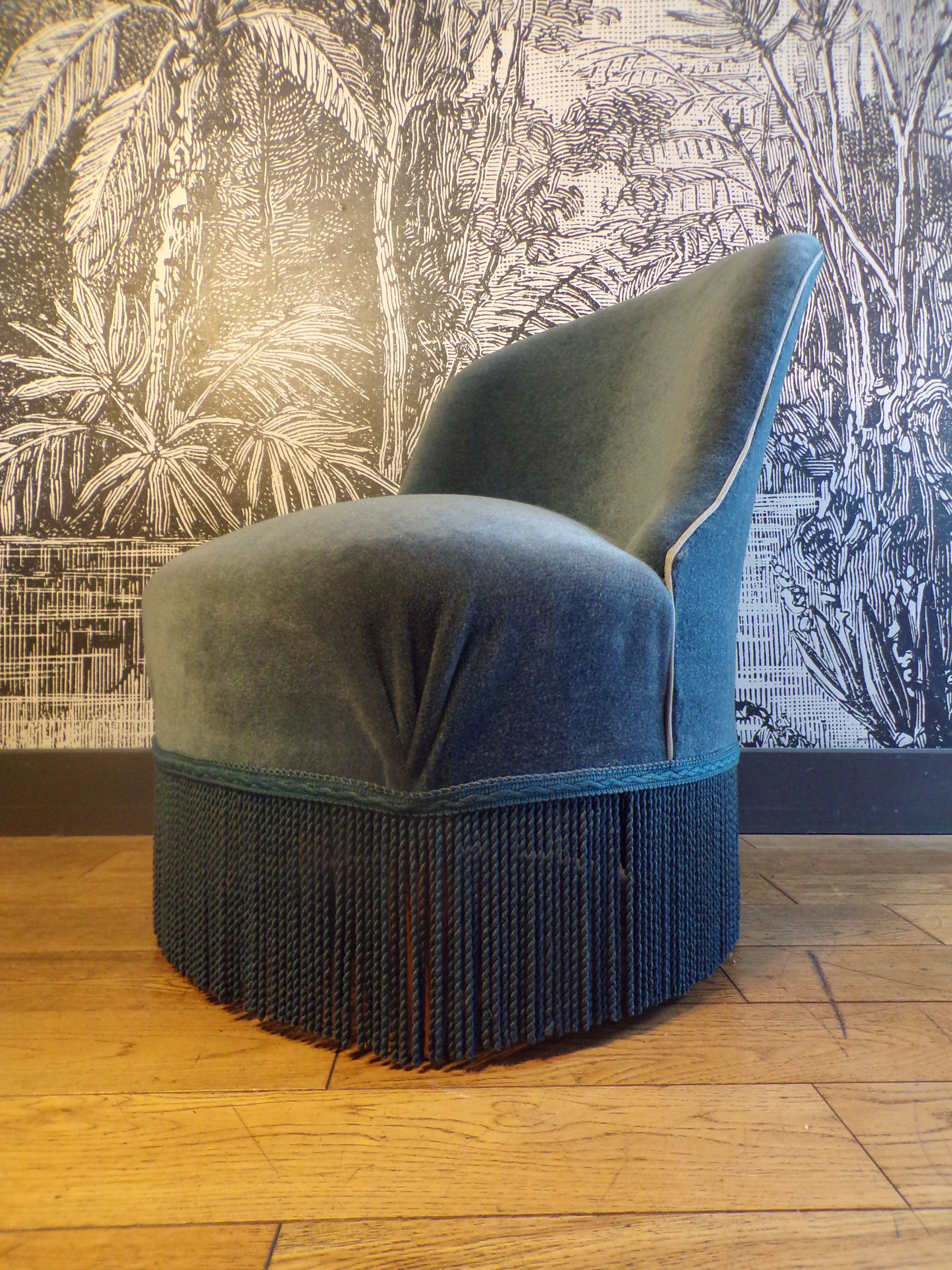 Vintage toad armchair