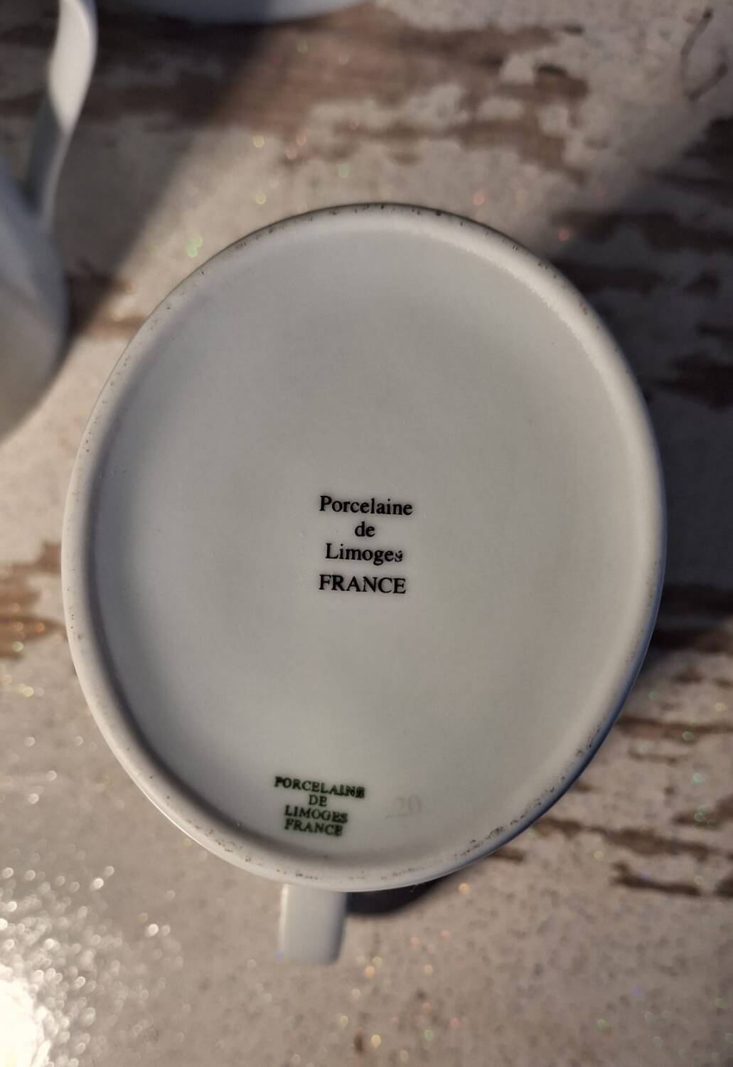 3-piece coffee service – Limoges porcelain – Trianon model