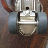 roller skates 1945 sports One Pair or 2 steel roller skates