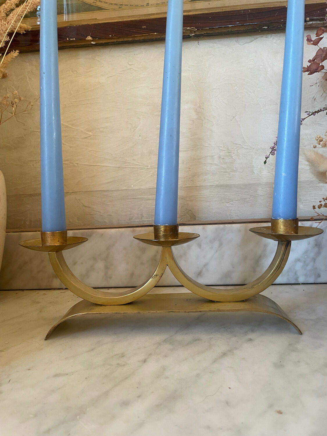 Pair of Art Deco candlesticks