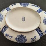 Plat de service faience de Giens