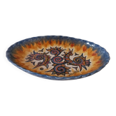 Earthenware plate by Paul Fouillen.