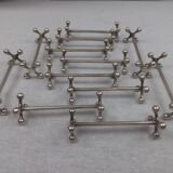 Christofle - 12 ball knife holder 8.5 cm silver metal perfect condition