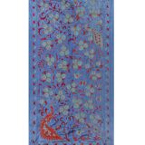Hand knotted rug, vintage Turkish rug 102x187 cm