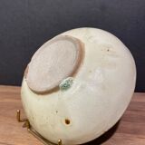 Signed stoneware cup of Raku type