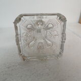 Glass candlestick candlestick