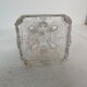 Glass candlestick candlestick