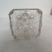 Glass candlestick candlestick