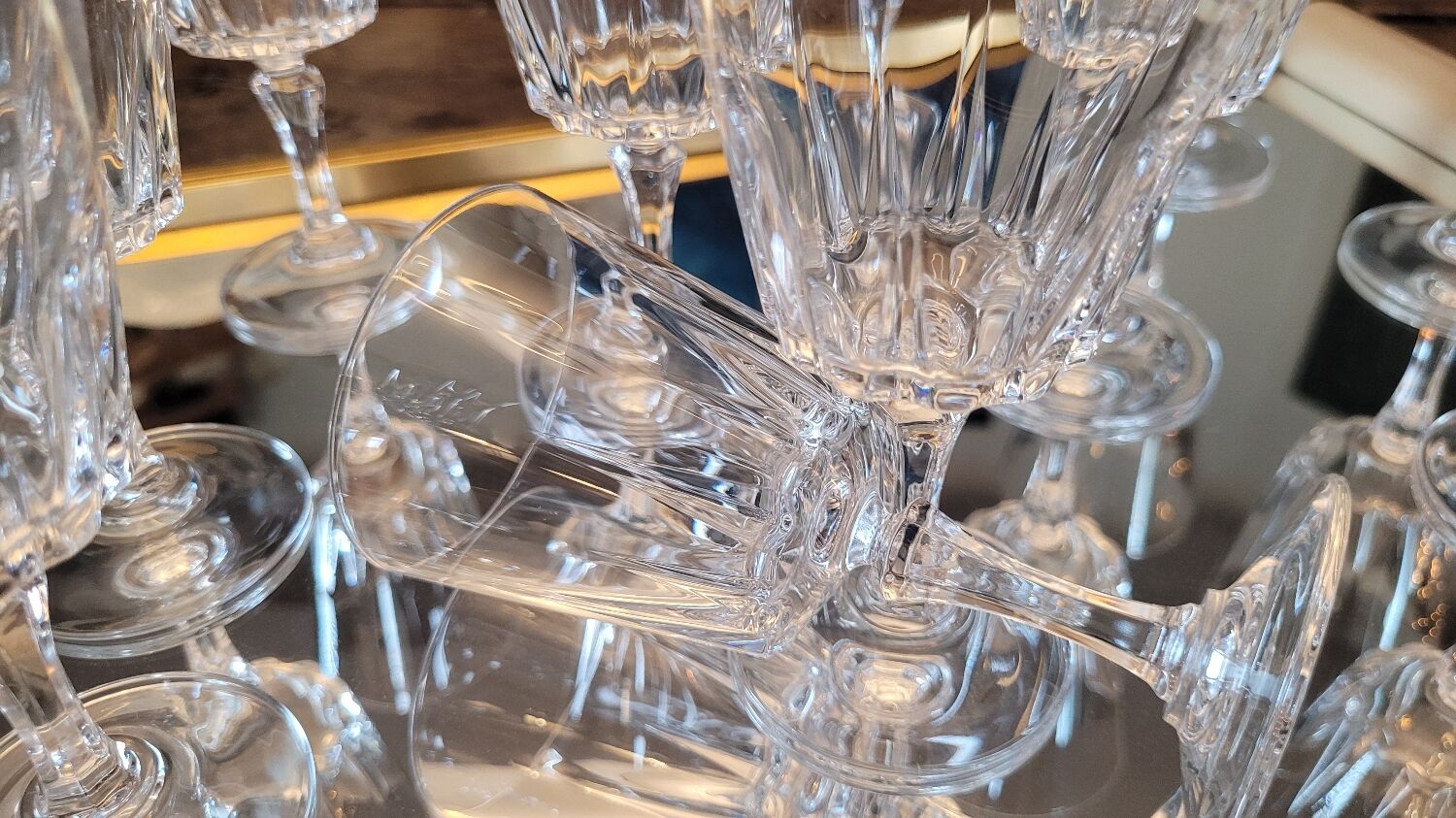 70's stemware