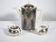 Art Deco Tea Set by Hutschenreuther with WMF Silver Plating, 1930s