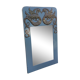Miroir vintage original décor oiseaux